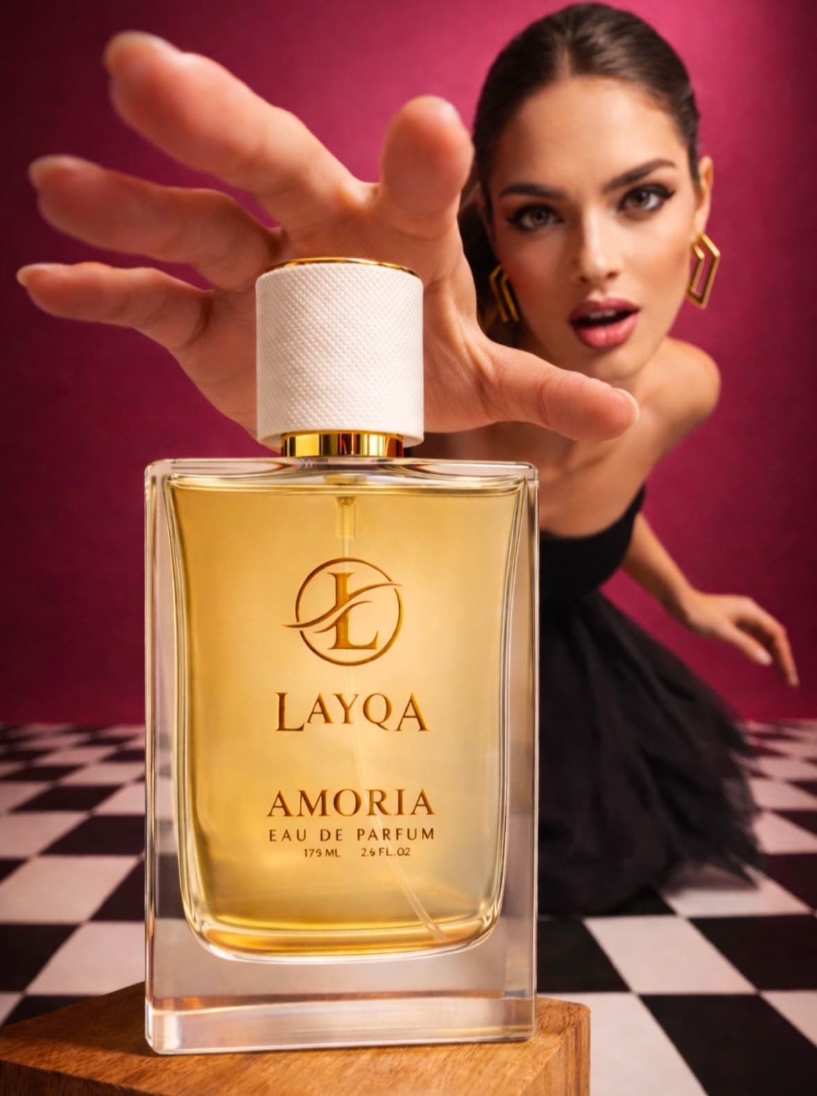 An artistic shot of perfume ingredients.